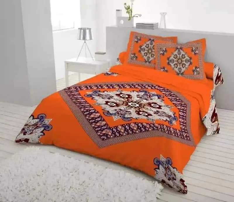 Luxury Panel Bed sheet With Two Matching Pillow Covers